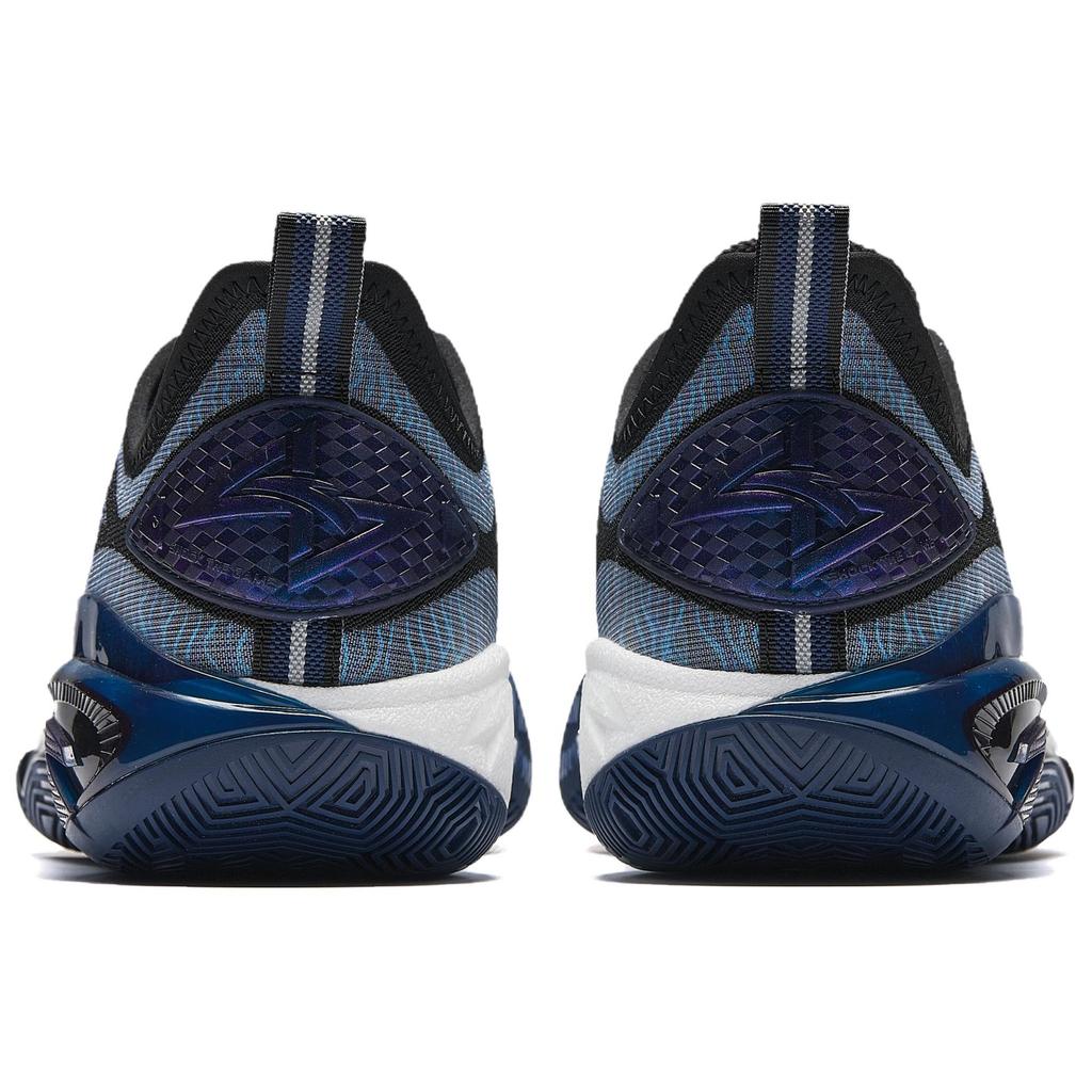 New Anta Swagger 2 Cushioning, Abrasion Resistant, And Resilient Properties Low Top Basketball Shoes Men's Blue 912531106-4