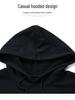 Women's Autumn/Winter 2025 Plus Size Hooded Daisy Plush Sweatshirt - Korean Style for Middle-Aged Moms
