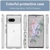 Für Google Pixel 7 Hülle Abdeckung Google Pixel 7 Capa Stoßfester Bumper Klar Transparent Mehrfarbig Fundas Google Pixel 7 8 Pro 7A