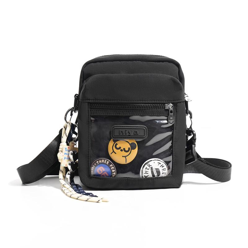 Mobile Phone Bag Unisex Small Square Bag Commuter Water-repellent Crossbody Bag