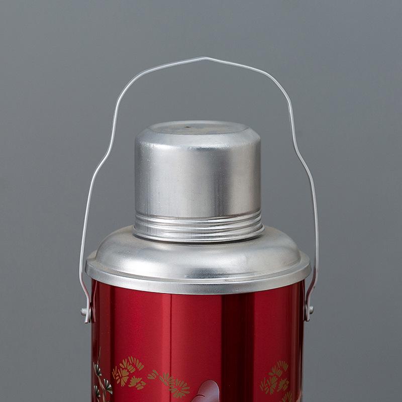 Vintage Chinese-Style Hot Water Bottle: Classic Handheld Thermos for Home & Wedding