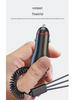 65W Dual USB Car Charger with QC3.0 Fast Charging, Multi-Function Digital Display, and One-to-Three Splitter
