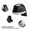 NEW-For  Captiva 2008-2017 1 Pair Black 6-Pin Side Mirror Assembly 96818101 96818102 LED Lamp+ Heated Rear View Mirror