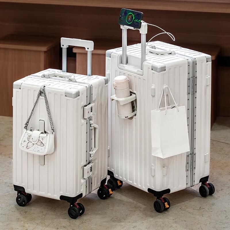 PC Hard Shell Travel Suitcase with Aluminum Frame