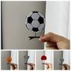 10pcs/set Zinc Zinc Alloy Basketball Hair Clips Flocking Side Clip for Fans  Cheering Props