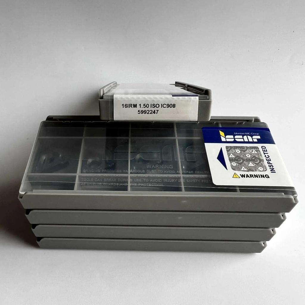 ISCAR / 16IRM1.50ISO IC908 /Industrial indexable Carbide Inserts 10 PCS