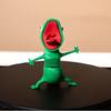 Lizard Memes Is A Fun Lizard Ornament Toy with A Swappable Spring That Can Relieve Stress