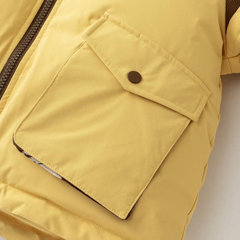 Mini Balabala Kids' 3-Proof Water-Resistant Down Jacket