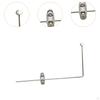 Fly Vise Tying Clamp Portable Easy To Use Practical Multiuse Replacement Wear Resisrtant Fishing