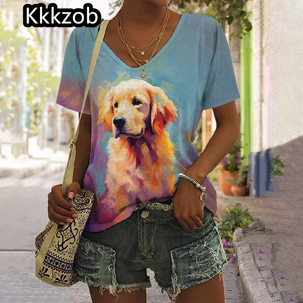 

Футболка с животным принтом, новая женская футболка с коротким рукавом XL