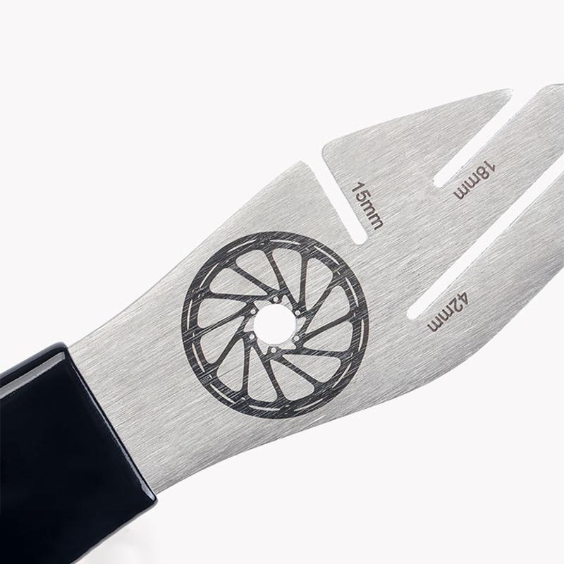 Mtb Bike Bicycle Disc Brake Rotor Alignment Truing Tools Mountain Bicycle Disc Flattening Correction Wrench Stainless Steel Tool