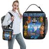 Italian Brainrot 67 Six Seven Lunch Bag Adult Print Lunch Box Casual Office Cooler Bag Convenient Waterproof Thermal Lunch Bags