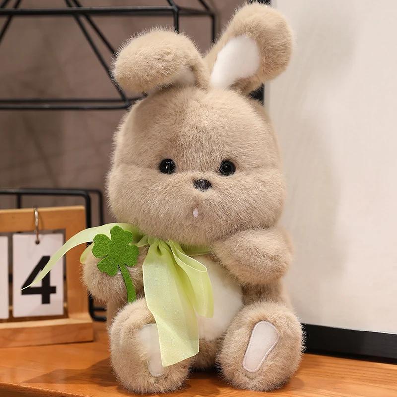 Cute Stuffed Rabbit Plush Toy Soft Kawaii Bunny Plush Animals Doll for Baby Kids Girls Birthday Gift Party Christmas Decoration