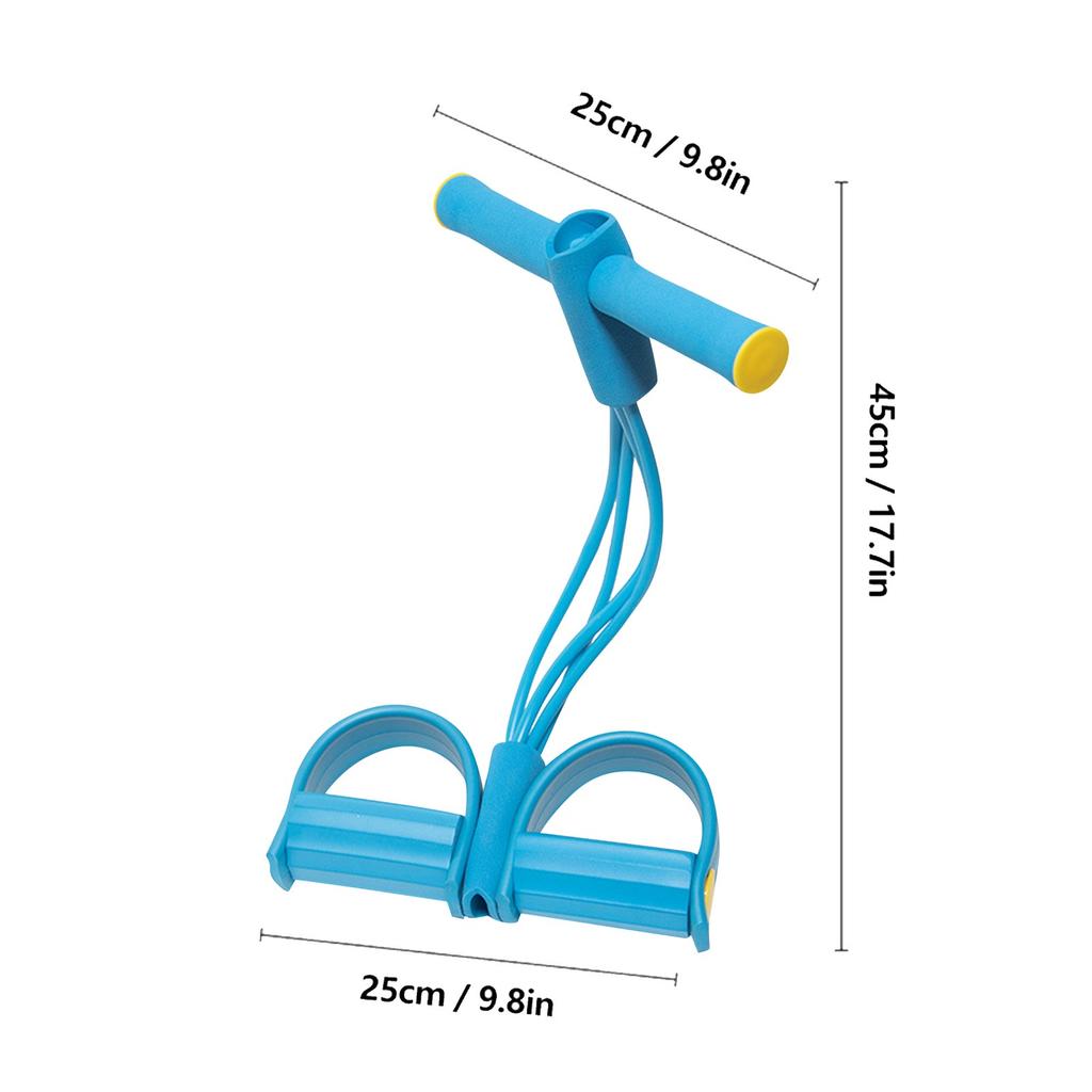 Puller Sit-up-Matte, Zugseil, Fußpedal, Trainingsgerät, Fitnessgerät