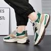 Fashion 2024 Men's Sneakers Mesh Breathable Casual Running Shoes Tennis Training Shoes for Men Lace Up Platform Shoes Zapatillas Hombre