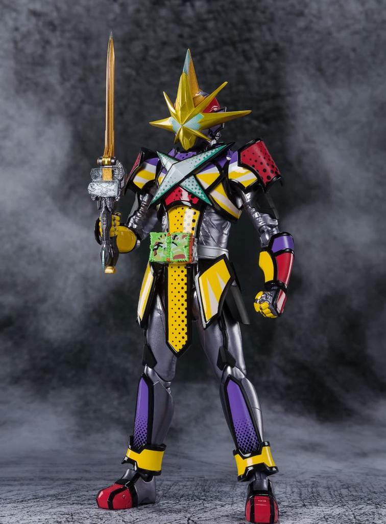 Bandai SPIRITS Kamen Rider Saiko Gold Weapon Silver Swordman S.H.Figuarts Weapon/X