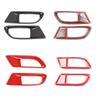 2PCS Car Door Inner Handle Bowl Decoration Cover Sticker for Toyota 86 Subaru BRZ 2012-2020 Auto Car Accessories Interior Decor