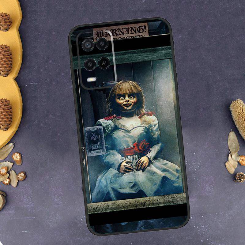 Annabelle Horror Movie Phone Case For Oppo A79 A18 A38 A58 A78 A98 A17 A40 A60 A80 A16 A76 A96 A15 A74 A94 A54 A77