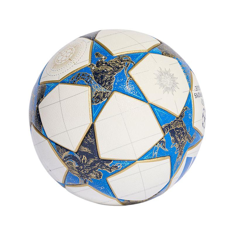 

Adidas Size 45 Soccer Ball Pu Unisex Blue White JP1541 Size 5 Ball