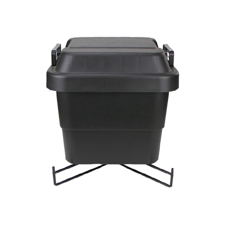 Outdoor Camping Foldable Metal Stand Cold Storage Box Suspended Brackets Trash Bag Brackets Suitcases Rack Easy to Carry