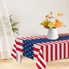 Patriot Decoration, Party Tablecloth, Patriotic Theme Exterior, Picnic, Camping, Commemoration
