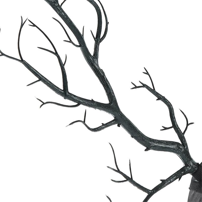 Gothic Hairband with Realistic Branch Design Comfortable Hairhoop For Women Teens Roleplay Parties And Daily Use