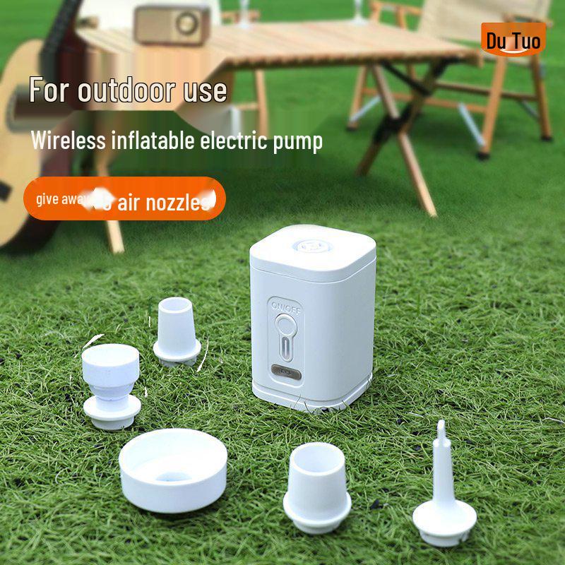 Multifunction Electric Air Pump for Vacuum Bags, Tents, Sofas, and Mattresses