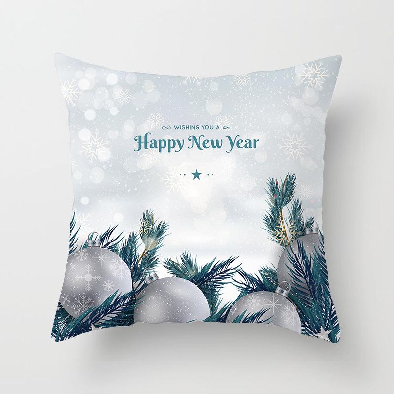 

Подушка-наволочка Санта Клаус Рождественская елка Наволочка Дом Мягкий Декор 45 * 45 (excluding pillow core)