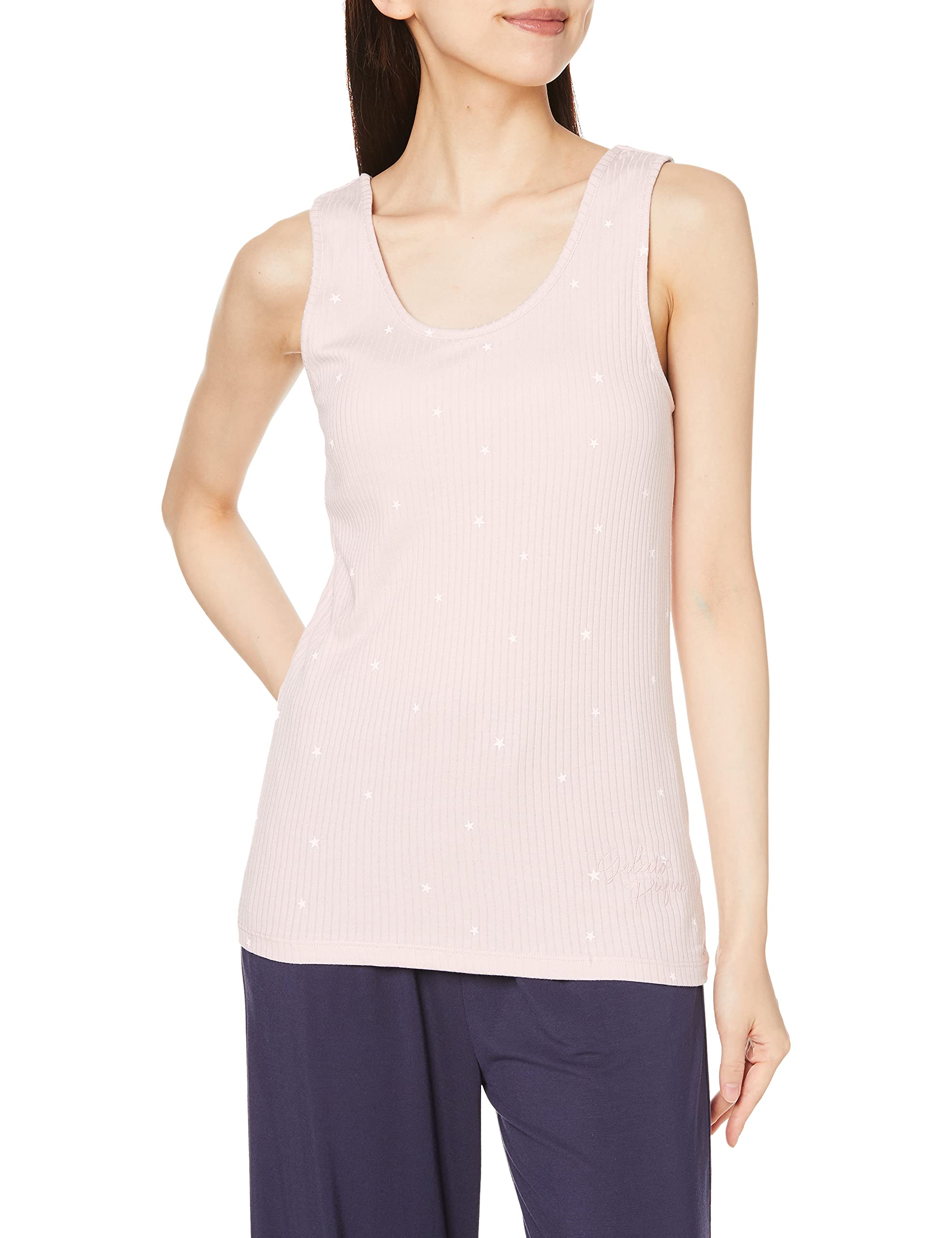 

Gelato Pique Star Print Tank Top PWCT214269 Pink F Women s
