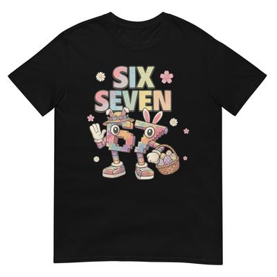 Kids Meme 67 Meme Six Seven 67 Easter Tshirt