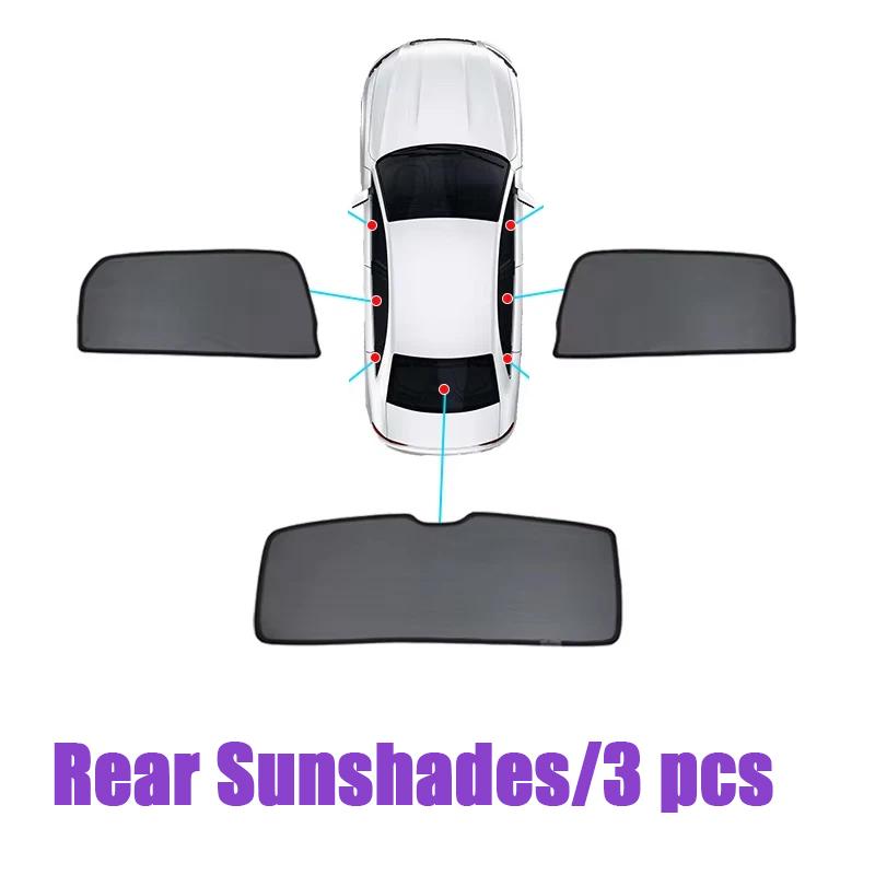 For Lixiang Li L7 Car Accessories  2024 2025 Magnetic Windshield Frame Privacy Blind Curtain Anti-UV Sunshades Car Accessory