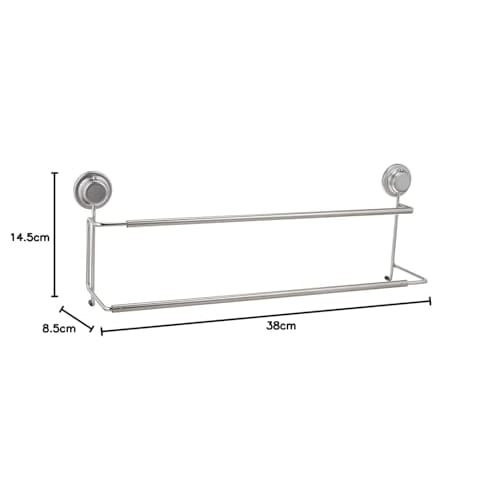 Oki Seisakusho Magnetic Retractable Towel Rack