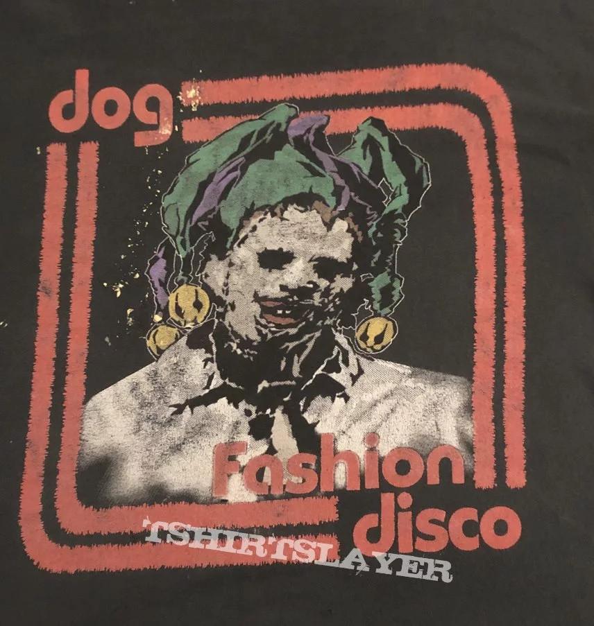 Dog Fashion Disco Music For Lovers Black T-Shirt Cotton Full Size VK87 Unisex T-Shirt S