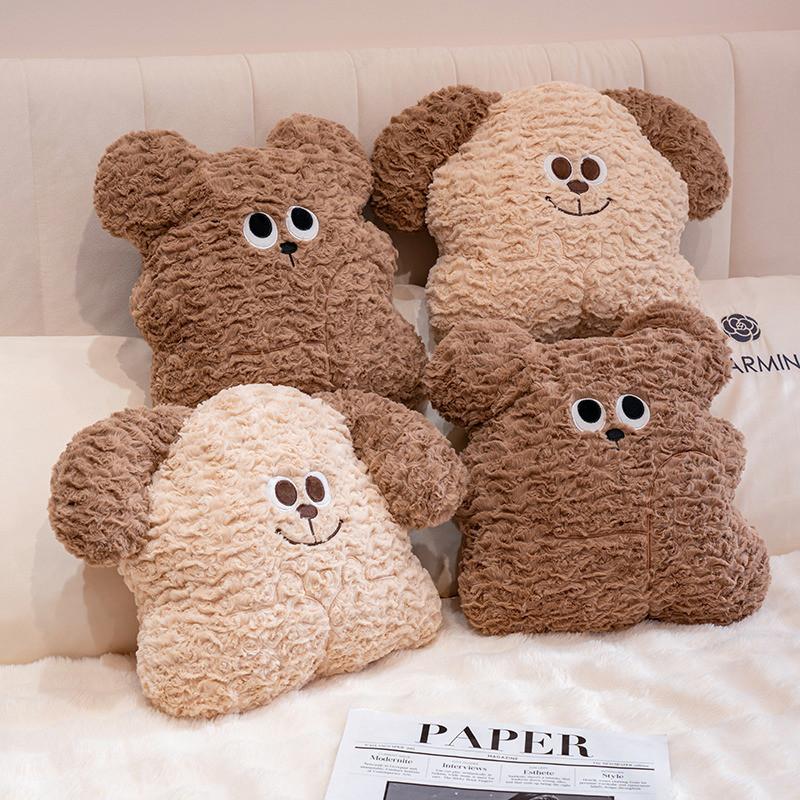 Bear Teddy Cartoon Puppy Shaped Plush Doll Office Sofa Pillow Decoration Home