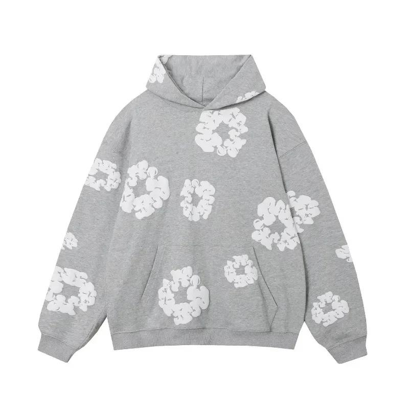Felpa con cappuccio Flower Boy 2025 Stampa 3D Felpa con cappuccio Primavera e Autunno Quattro Stagioni Pullover da ragazza Moda Bambini Street Felpa a maniche lunghe 160