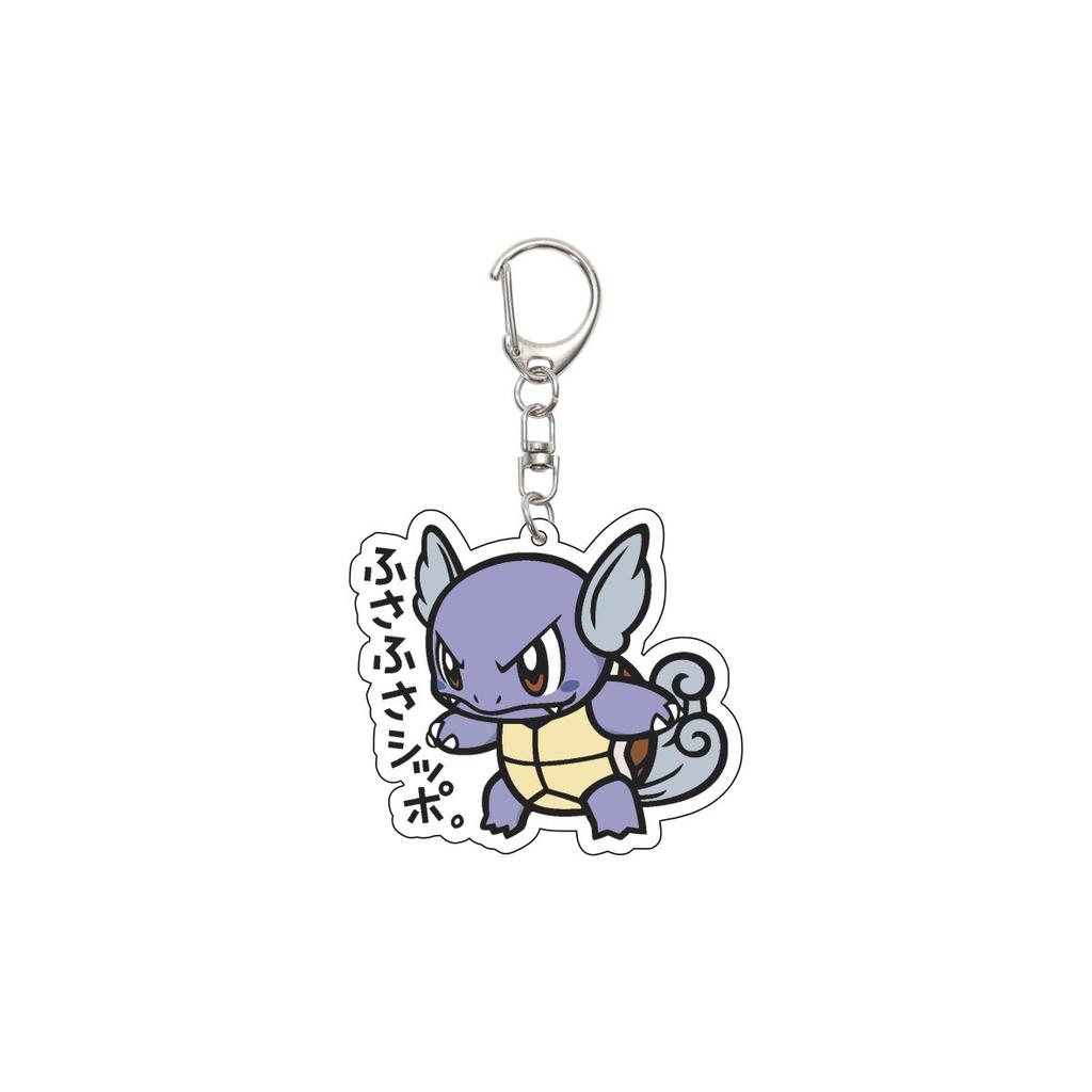 Anime Figure Pokemon Mr.Mime Squirtle Lapras Raichu Flareon Jolteon Chimchar Magikarp Acrylic Keychain Car Bag Pendant