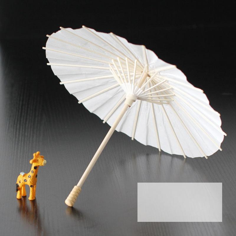 

1 шт., зонтик из белой бумаги для рисования своими руками, свадебный зонтик, свадебное украшение, креативный подарок, подарок на день рождения, реквизит для свадебной фотосъемки 30cm белый