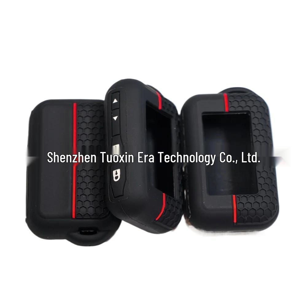 Russia Starline A9395 Iron General Honeycomb Two-Way Car Alarm Key Cover