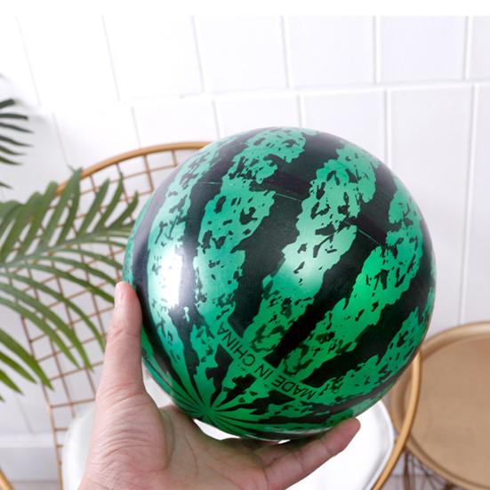 Inflatable Toy Joyful Vivid Exquisite Beach Watermelon Ball for Children