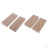 , Rectangular Plate, Unfinished Wood Rod