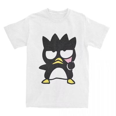 Pinguin Anime für Männer Frauen T-Shirts T-Shirt Kurzarm Rundhals T-Shirt 100% Baumwolle Geburtstagsgeschenk Kleidung