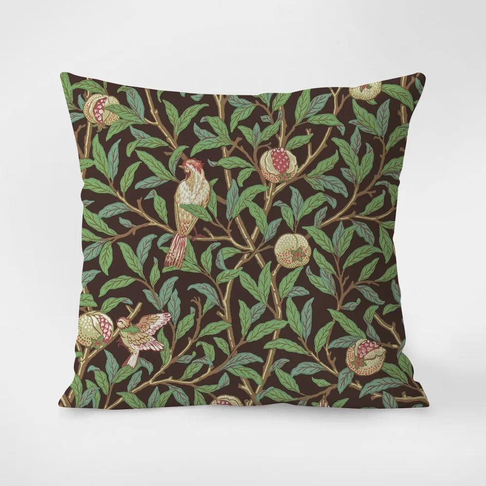 BIRD & POMEGRANATE Pillow Cover Lounge Chairs Decorative Pillowcase Short Plush Ornamental Pillows for Living Room Cushions Sofa
