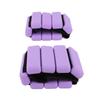 1Pair 2lb Wrist Ankle Weights Silicone Wearable Workout Weights for Exercise Running Fitness Purple
