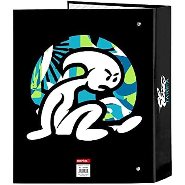 Classeur à 4 anneaux - SAFTA - El Niñño Green Bali - Confortable - Polyvalent - Résistant