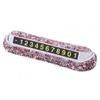 Women Car Temporary Parking Card Car Bling Kit Glittering Hidden Telephone Number Plate Auto Park Stop Card Accessories