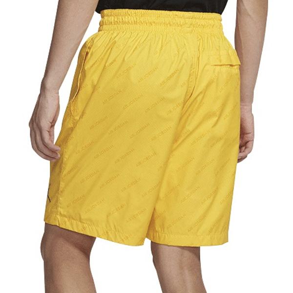 Jordan Legacy AJ4 Basketball Shorts Men Bottoms Varsity-Yellow CK5320-726