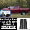 UAL3  For Dodge Ram 1500 2500 3500 2009-2018 B/C Pillar Stickers - PC Window Decorative Trim for Middle Pillar,Car Exterior Accessory