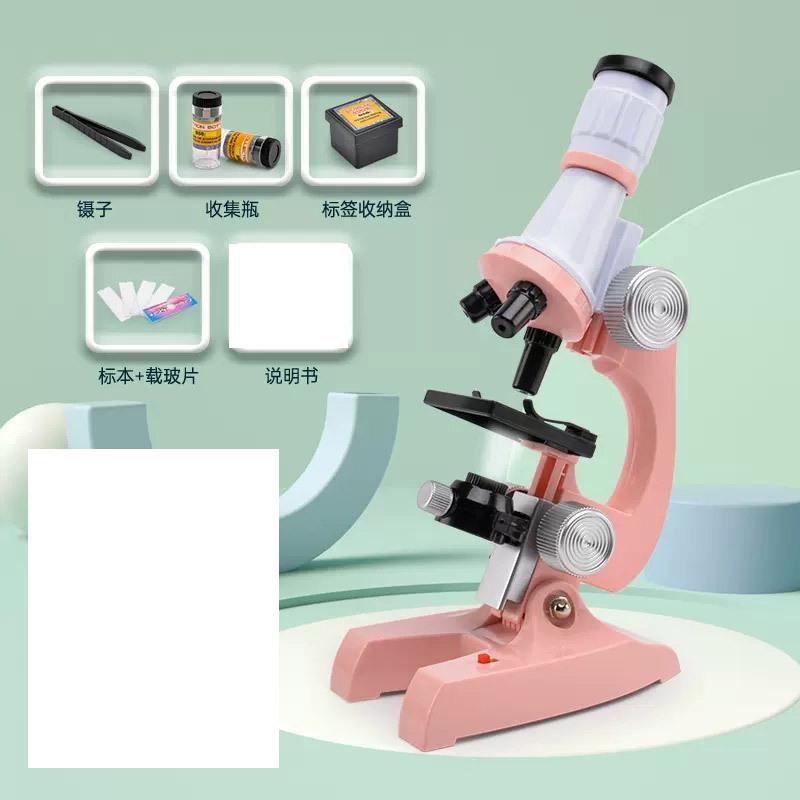 Children'S Science Experimental Microscope Home Portable