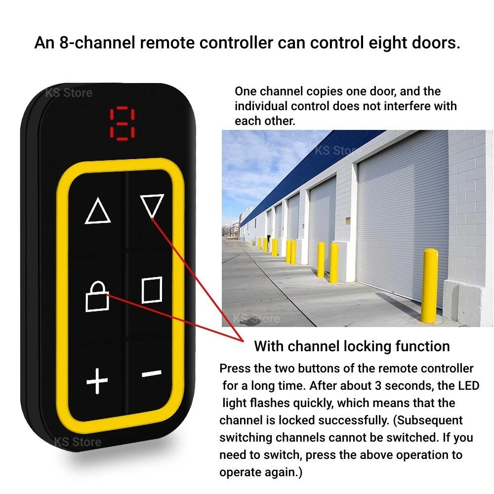 300-915mhz Controllo Garage Telecomando Porta Wireless Duplicatore Apriporta Garage Per Cancello Garage