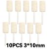 10Pcs/5Pcs Wool Felt Mounted Polishing Buffing Wheel OD 3-10mm Grinding Head for Dremel Drill Rotary Tool 3mm Shank